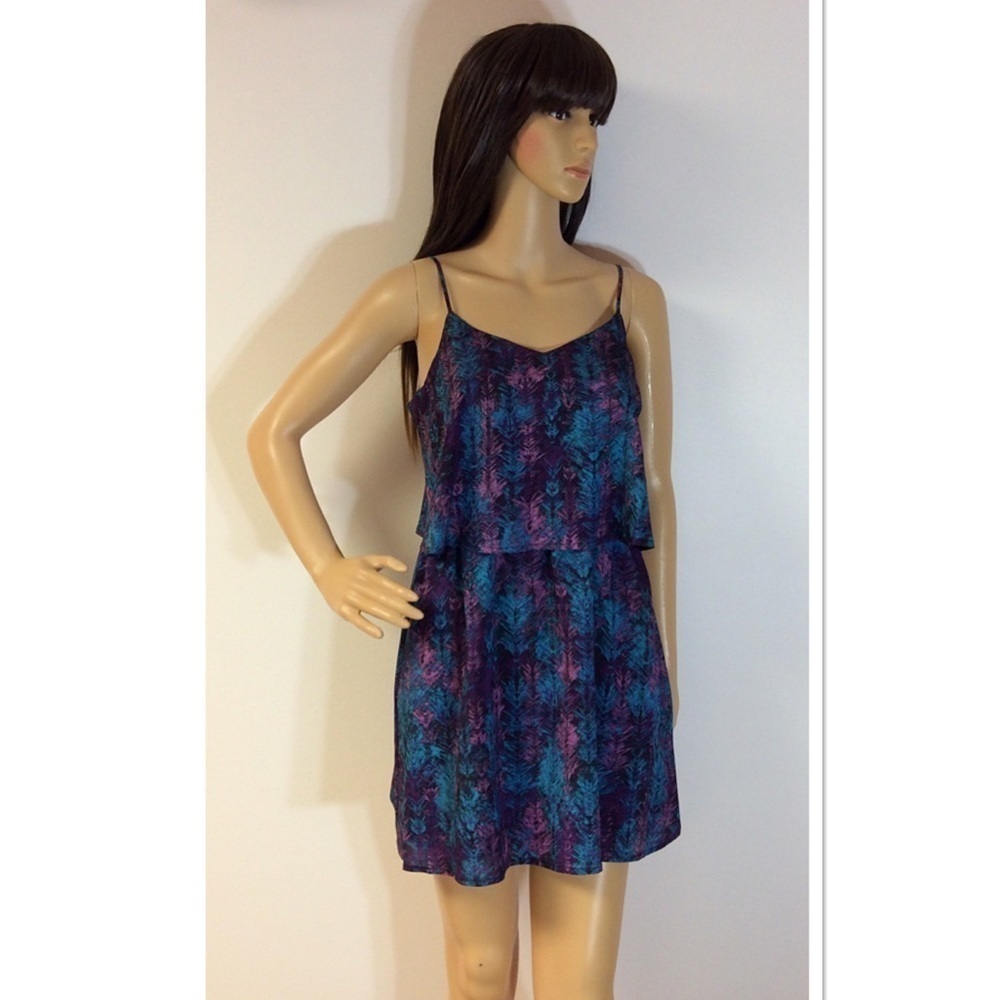 MAC + JAC FEATHER PRINT DRESS